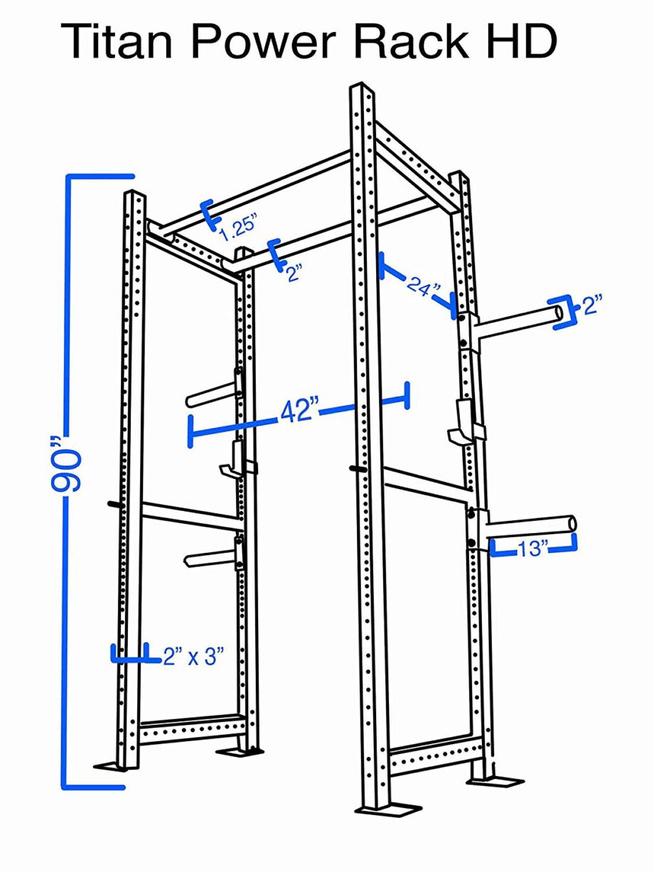 Titan T-3 Series Power Rack