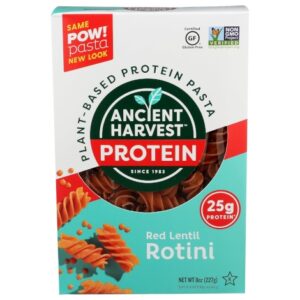 Ancient Harvest Pasta Rotini Red Lentil