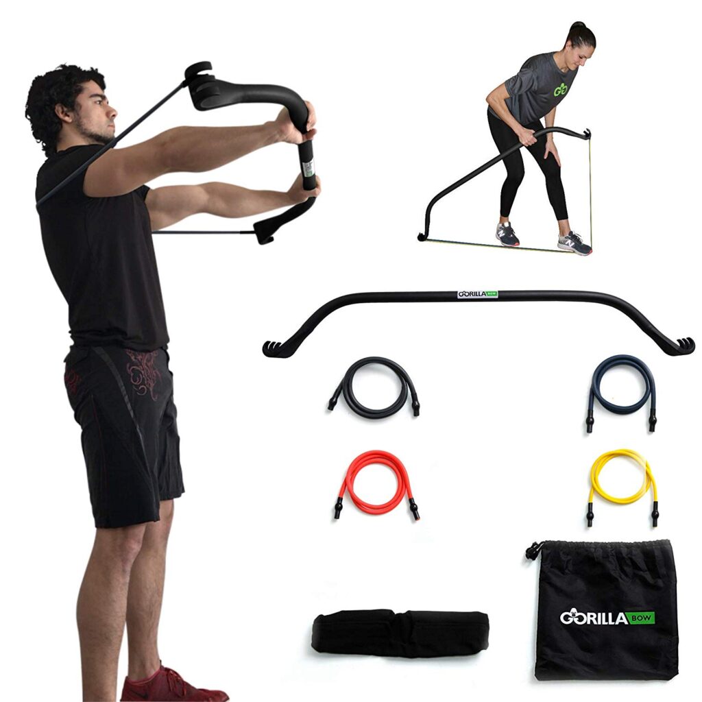 Gorilla Bow Portable Home Gym Reistance Band System Garage Gym Reviews