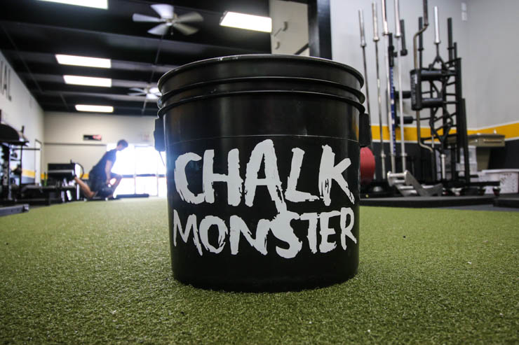 Gym Chalk (1 lb, 8 2oz Blocks) - Gymnastics, Rock Climbing, Power Lifting  No Slip, No Moisture Chalk (1 LB)