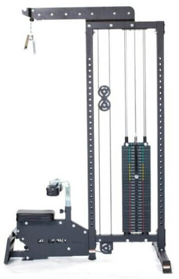 The Plate Loaded Extreme Row provides 2 different grip options, 8 height  adjustments for the chest pad and 8 height adjustments for the s