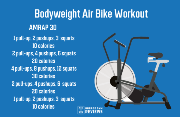 air bike workouts for beginners