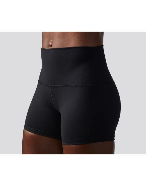 2023 New Black High Waist Elastic Sexy Booty Shorts For Women