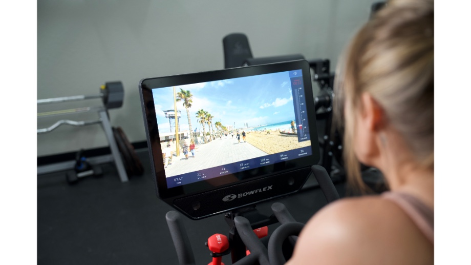 Bowflex VeloCore interactive programming with JRNY