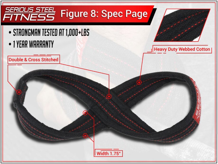 Serious Steel Fitness Figure 8 Straps