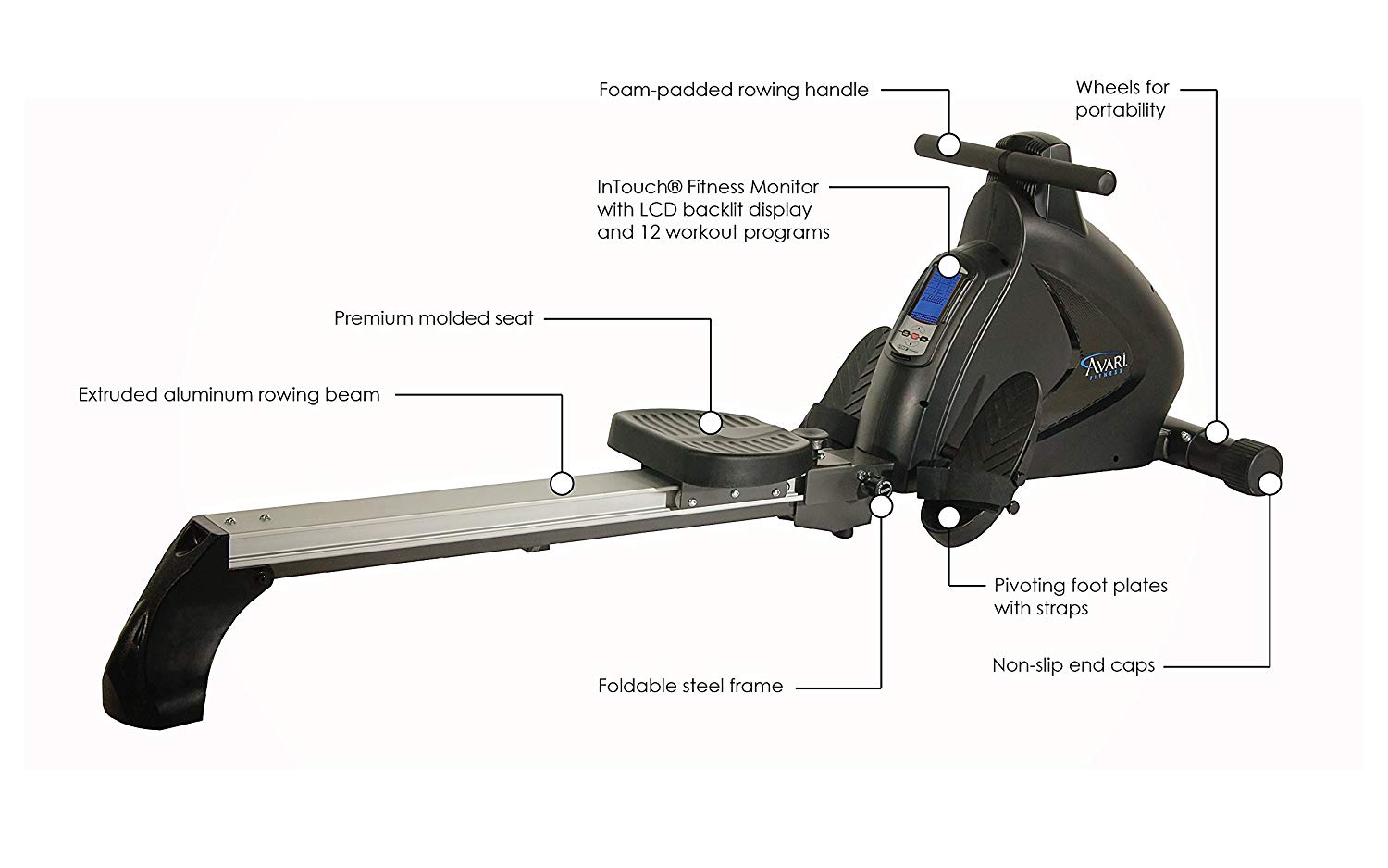 Stamina Avari Magnetic Rower