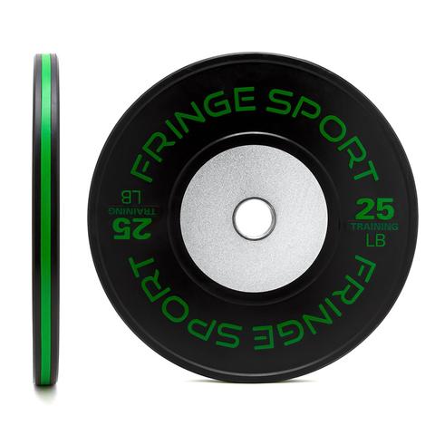 Fringe Sport LB Black Training Competition Bumper Plates