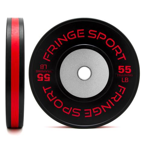 Fringe Sport LB Black Training Competition Bumper Plates