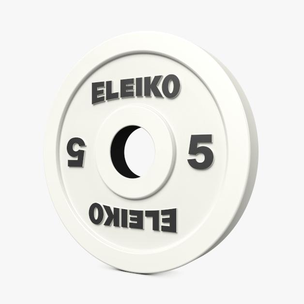 Eleiko IWF Weightlifting Rubber Coated Competition Discs