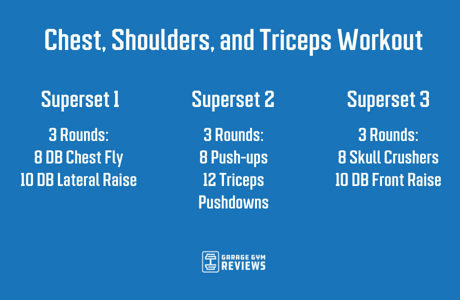 Hit Your Upper Body Hard: Chest Shoulder Triceps Workout