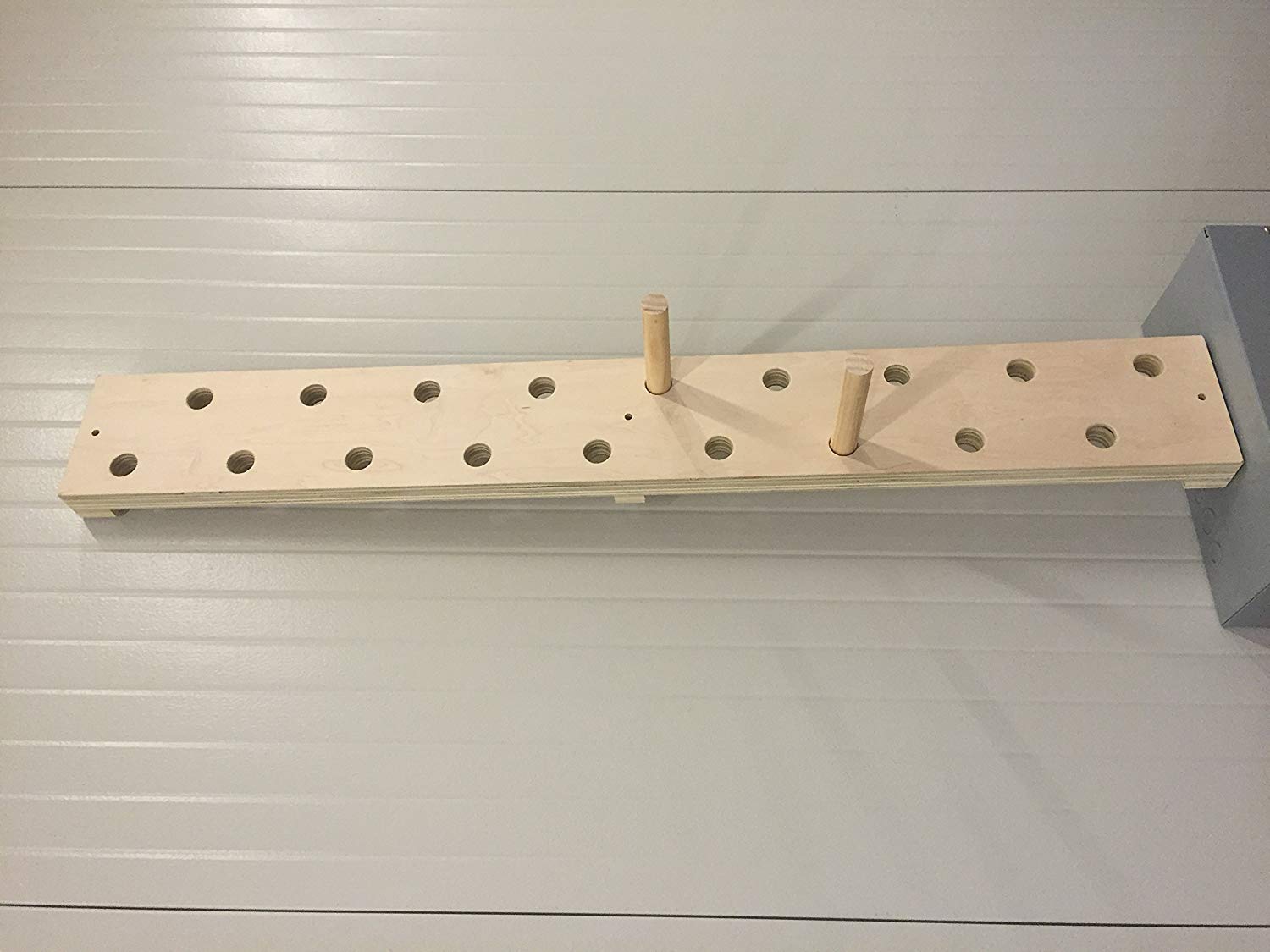 The Plyobox Warehouse Climbing Pegboard