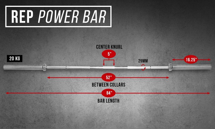 REP Stainless Steel Power Bar V2