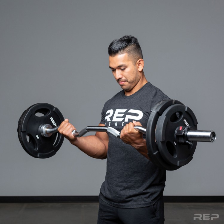 Rep EZ Curl Barbell