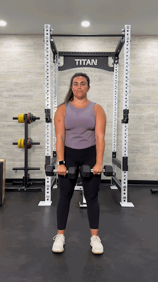 How to Do the Resistance Band Upright Row