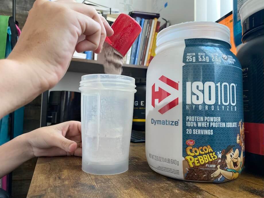 DYMATIZE ISO 100 WHEY PROTEIN, PRODUCT REVIEW BY ALL ABOUT NUTRITION