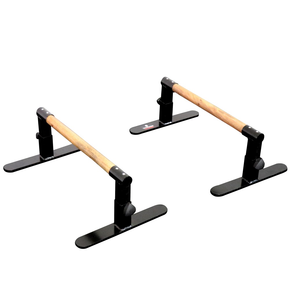 Parallettes: Wood or Steel? - Gravity Fitness Equipment