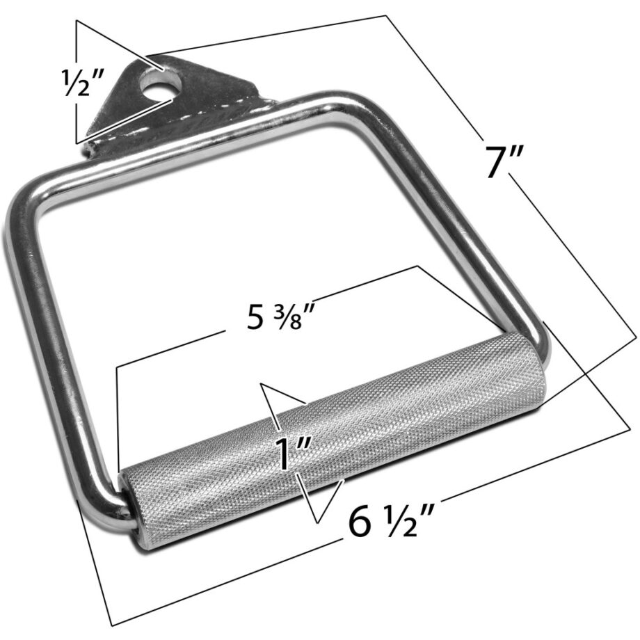 Titan Chrome Rotating Lat Handle