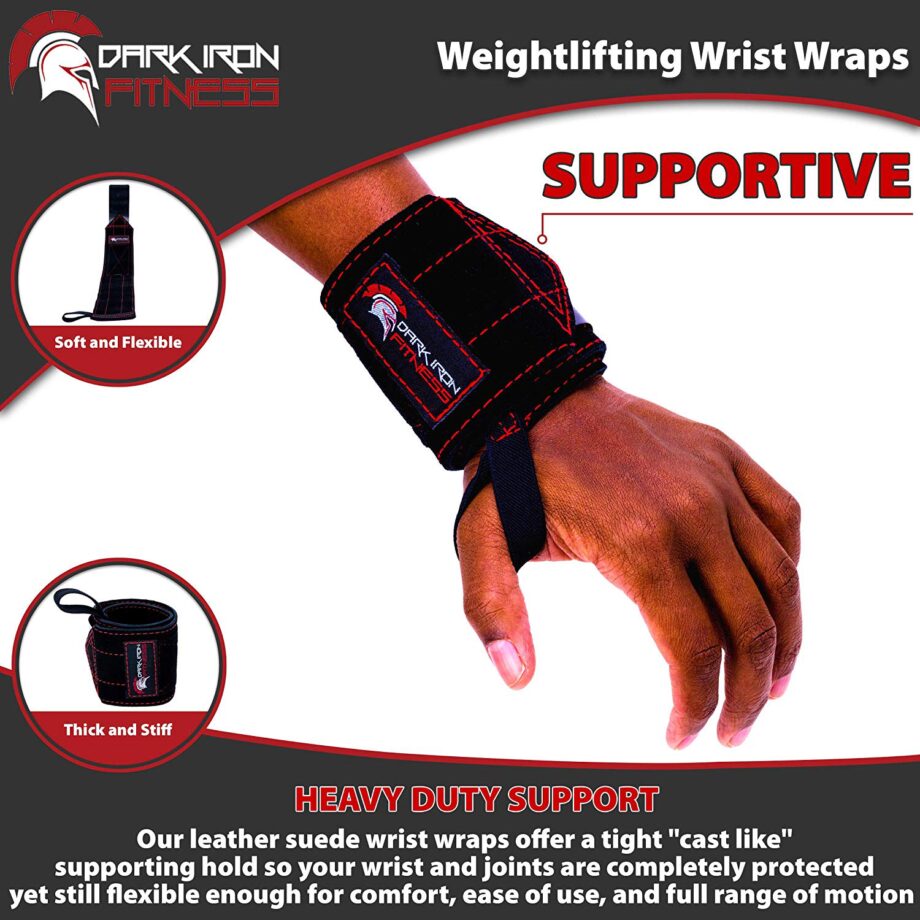 Dark Iron Fitness Wrist Wraps