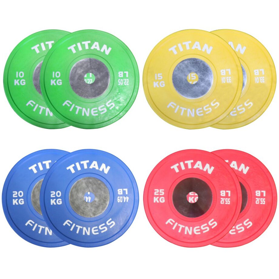 TItan Color Elite KG Bumper Plates