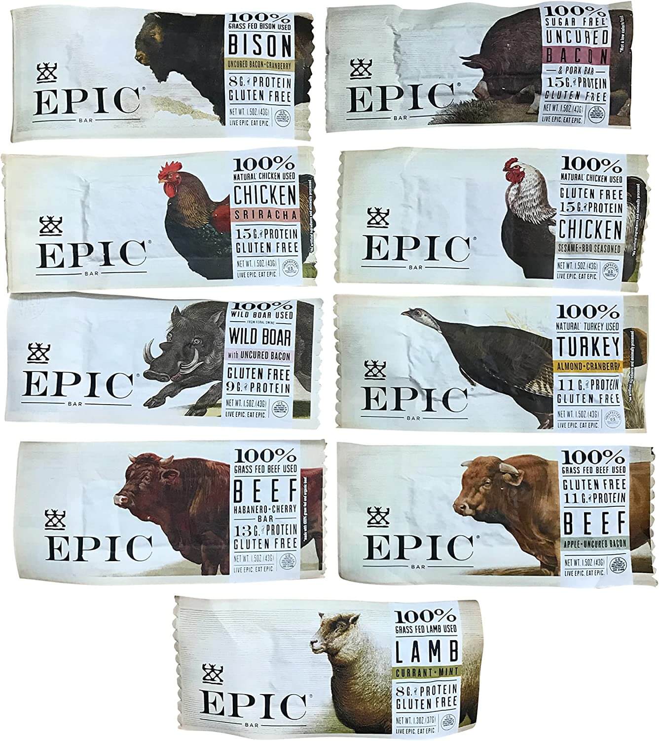 EPIC Nutrition EPIC Bars