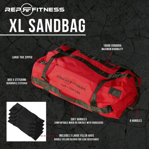 Weightlifting Sandbags, REP Fitness
