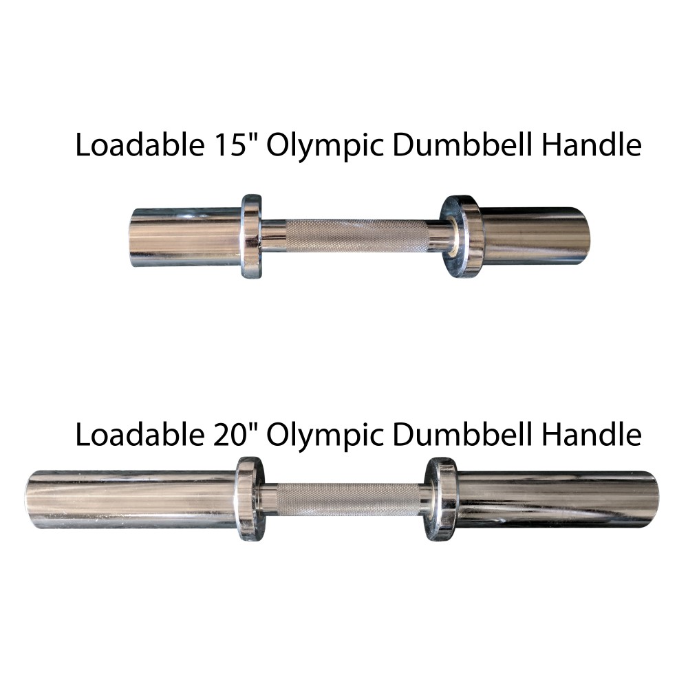 Titan Loadable Olympic Dumbbell Handles