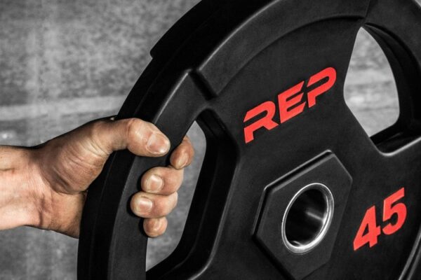 Rep fitness 2024 rubber plates