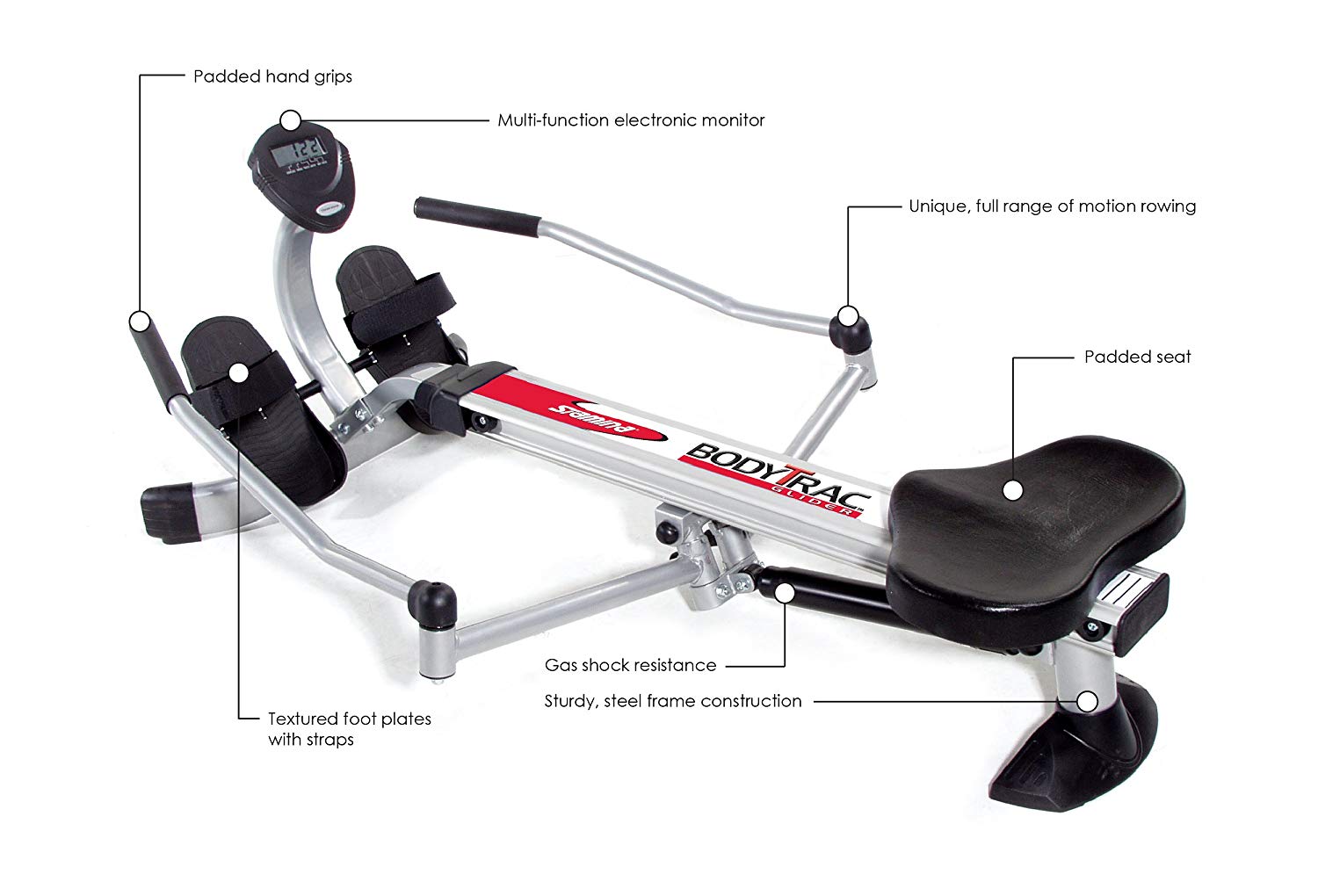 Stamina Body Trac Glider 1050 Rowing Machine