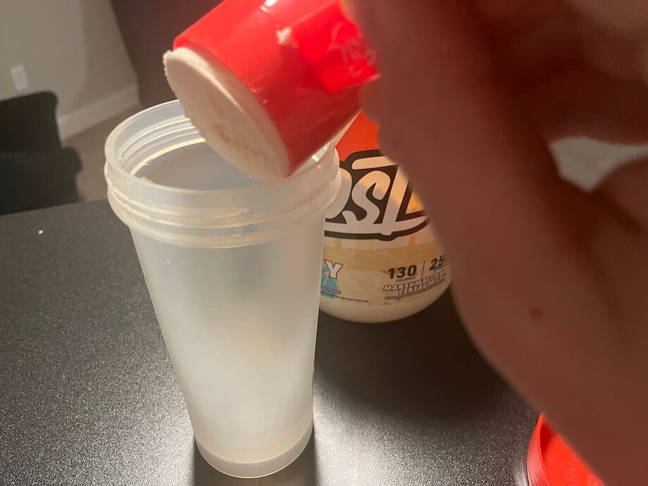 GHOST Protein Shaker Bottle - Infrared