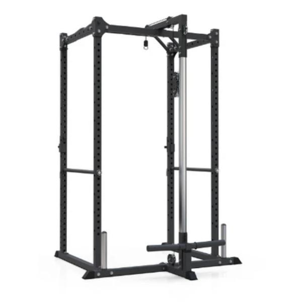 GIANT Lifting Garage Gym Power Rack with Lat/Low Row