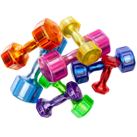 Hampton Jelly-Bell Urethane Dumbbells