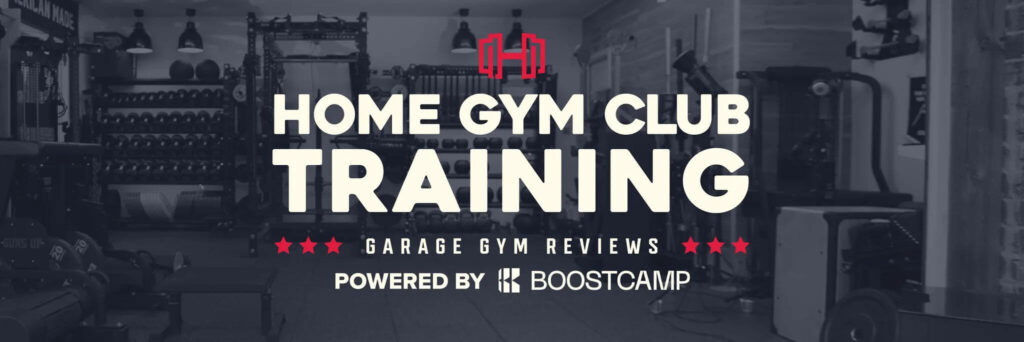 Home Gym Club Training banner for the GGR and Boostcamp partnership