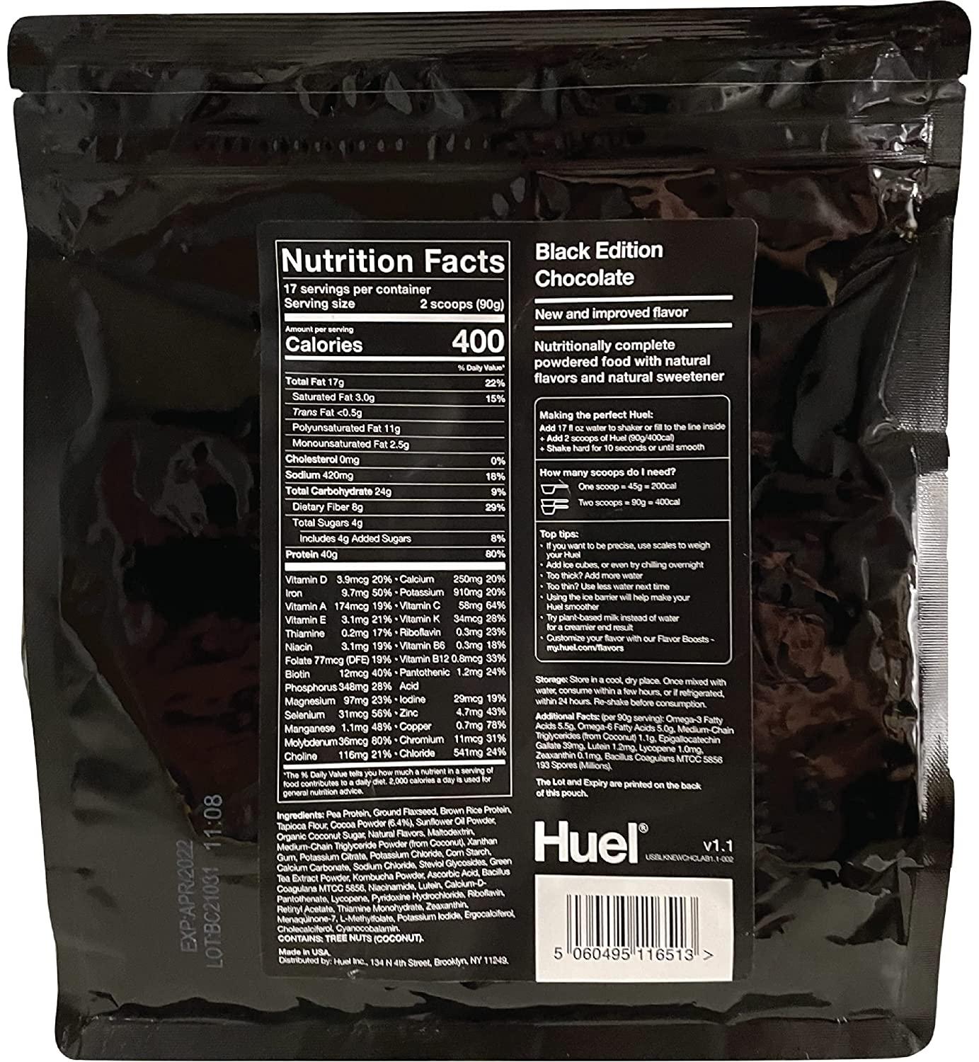 Huel Complete Black