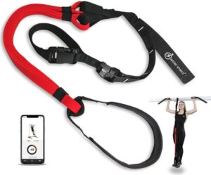 Best Pull Up Assist Bands 2024 Garage Gym Reviews   Intent Sports Pull Up Assist Band 300x249 