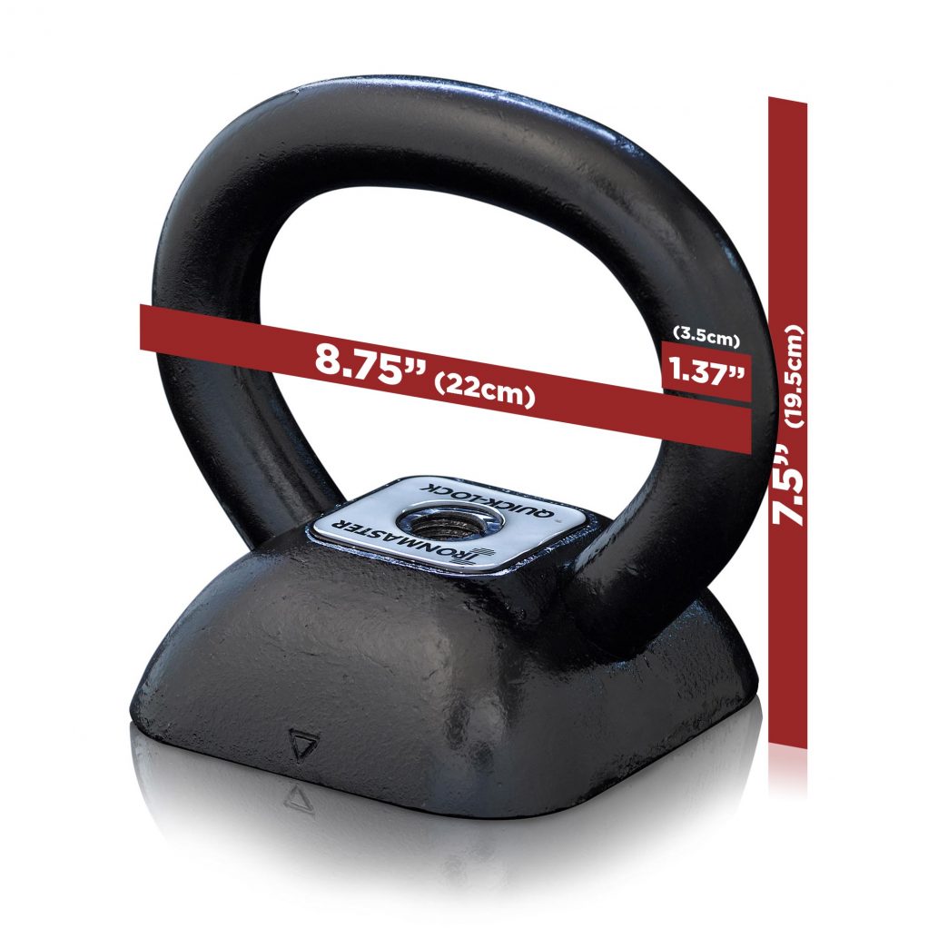 Ironmaster Quick-Lock Adjustable Kettlebell Handle