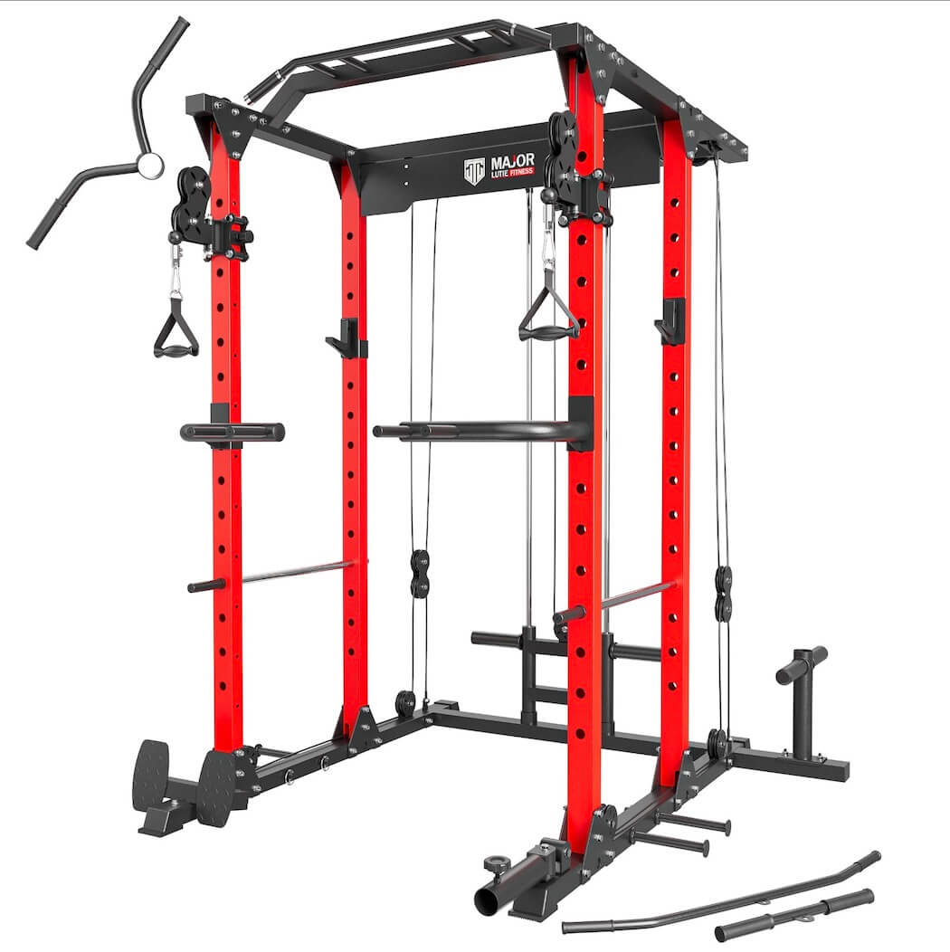 Titan Fitness Smith Machine, Exercise Cage for Weight Lifting and  Bodybuilding