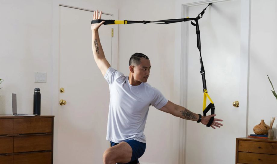 TRX Tactical Gym, Tactical Suspension-Trainer Gym Kit, Fitness Training  Designed for Military Veterans, Home Gym System with Exercise Straps