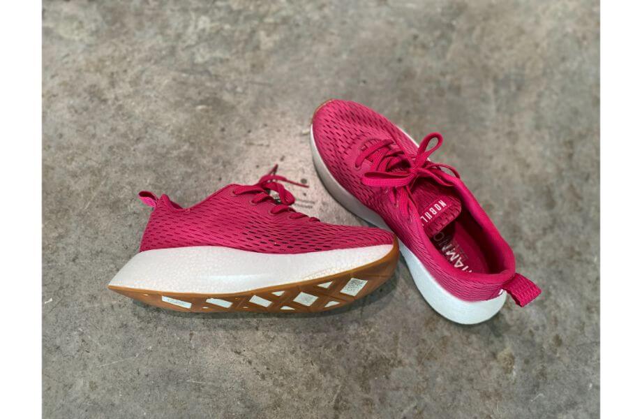 NOBULL - Women's Knit Runner - Bright Pink - Size 7
