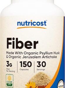 An image of Nutricost fiber capsules