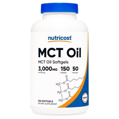 Nutricost MCT Oil Softgels