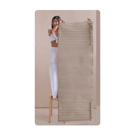 Oko Living Naturally Dyed Herbal Yoga Mat