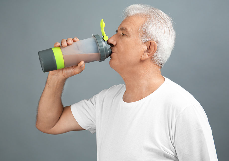 older-man-drinking-protein-shake