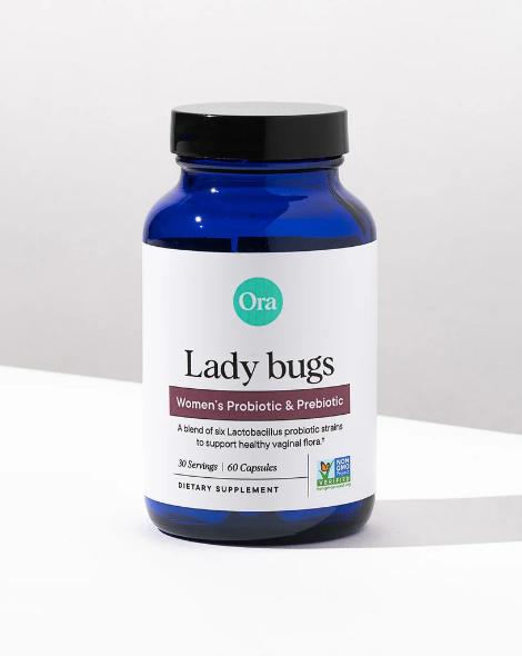 Ora Organic Lady Bugs Women’s Probiotic and Prebiotic