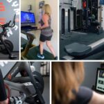 A collage of Peloton machines for Peloton Black Friday deals.