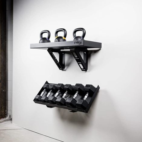 EasyCom Metal Heavy Duty Home Gym Storage for Yoga Mat - Weight