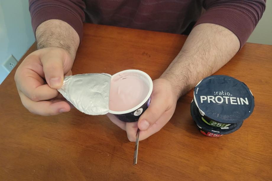 ratio protein yogurt