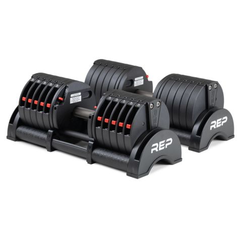 M-Fitness Pro Style Dumbbell Set 5 50 lbs
