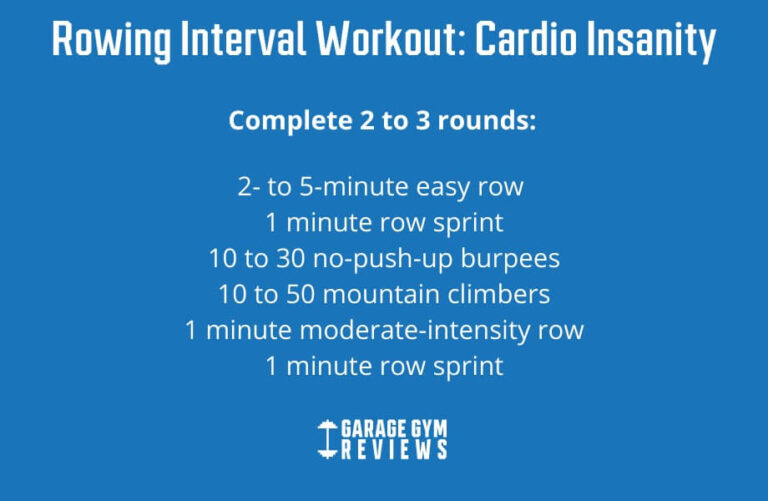 3 Heart-Pumping Rowing Interval Workouts | Garage Gym Reviews