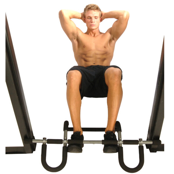 Portable Gym System Doorway Pull up Bar for Sit UPS Pushups