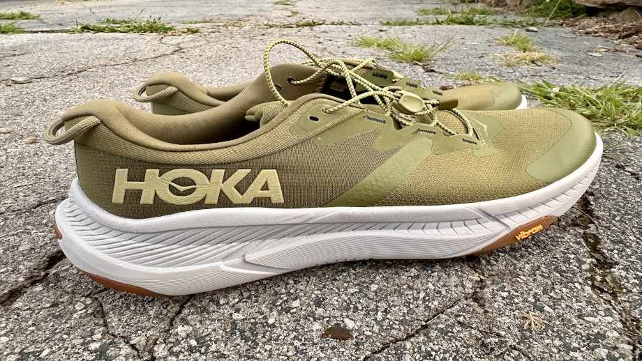 Side view of the Hoka Transport